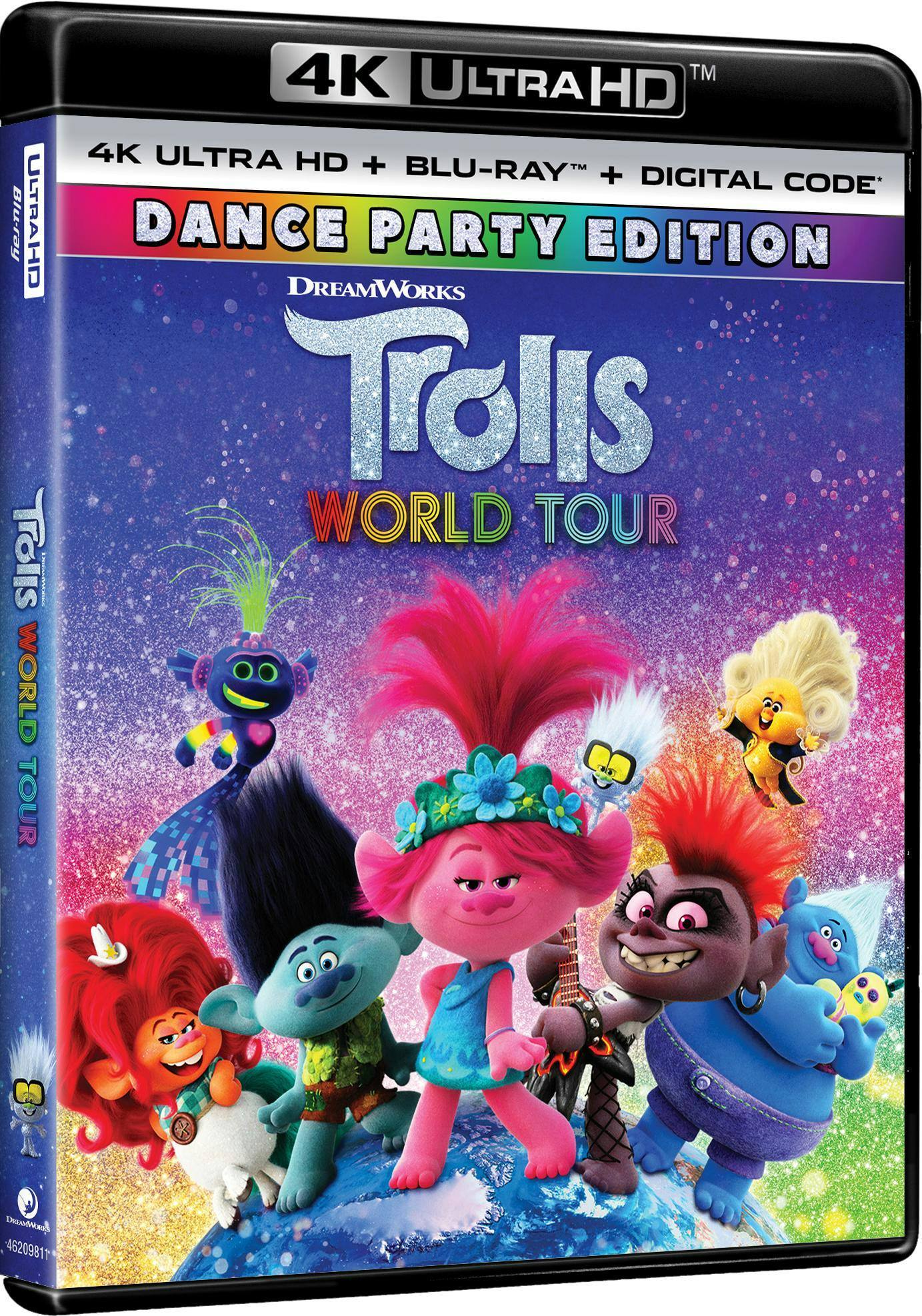 Angle. Trolls World Tour   - 4K Blu-Ray.