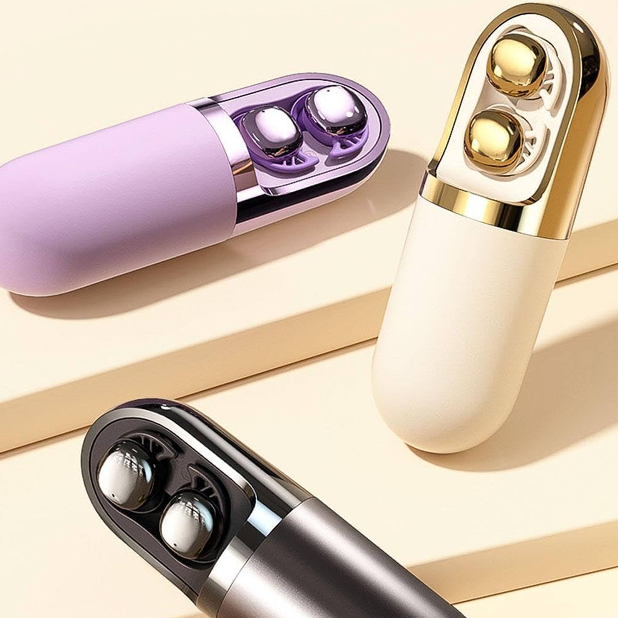 Alt View 7. YONWAY - Vibration Massage Bluetooth Headphones, Wireless Sleeping Earphones, Provide Relaxation and Massage for Sleeping.