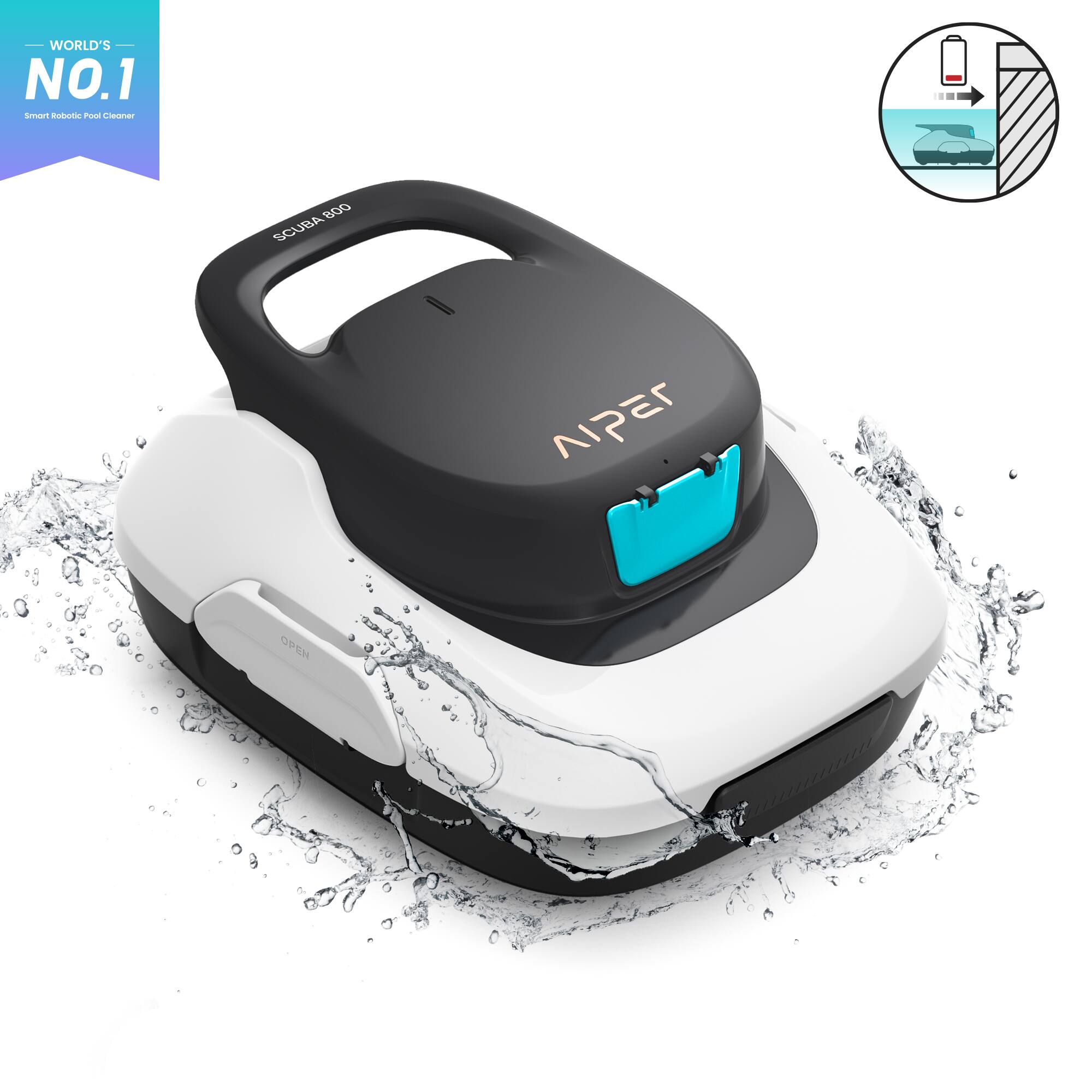 WORLD'S NO.1 Smart Robotic Pool Cleaner

SCUBA 800

NPER