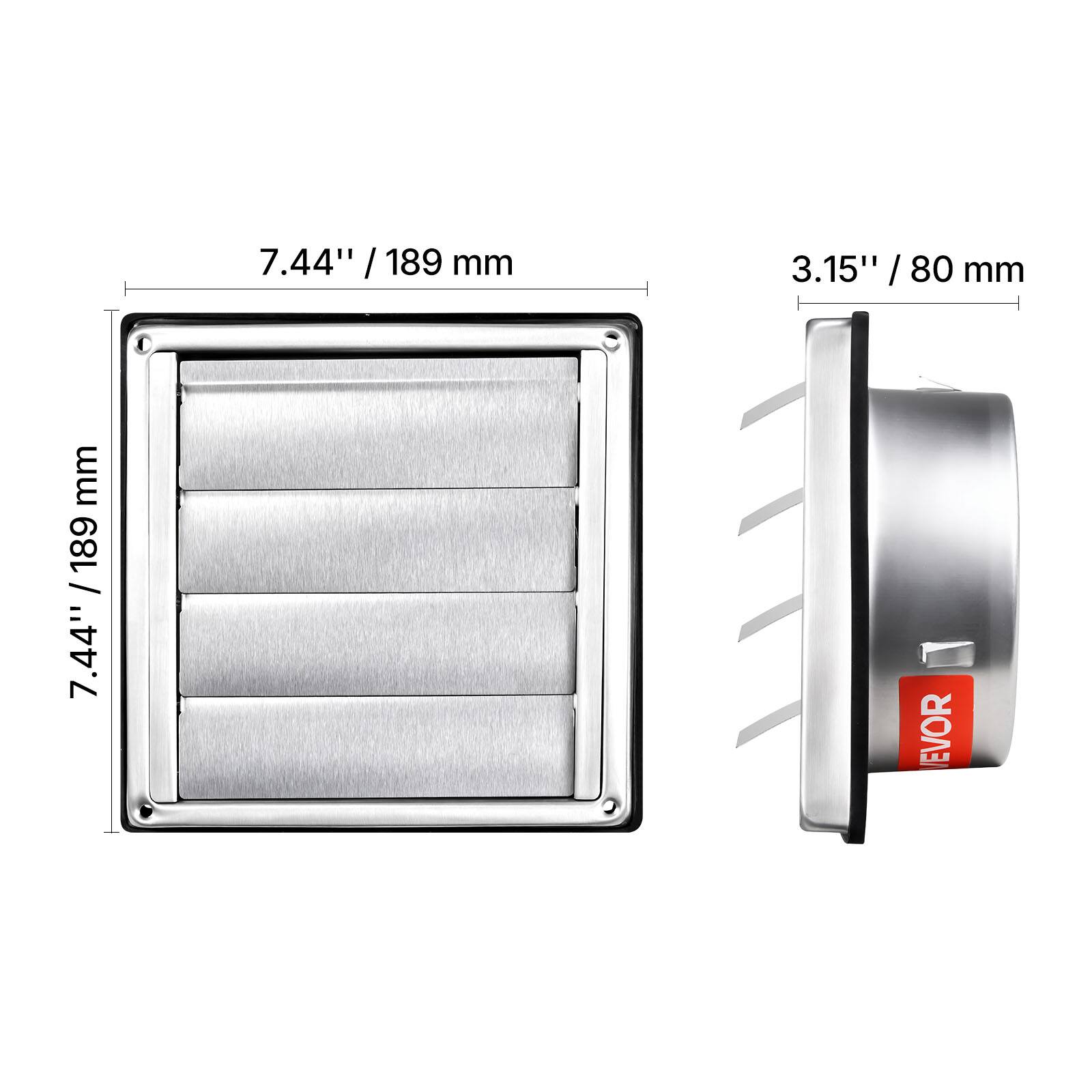 7.44" / 189 mm  
3.15" / 80 mm  
EVOR