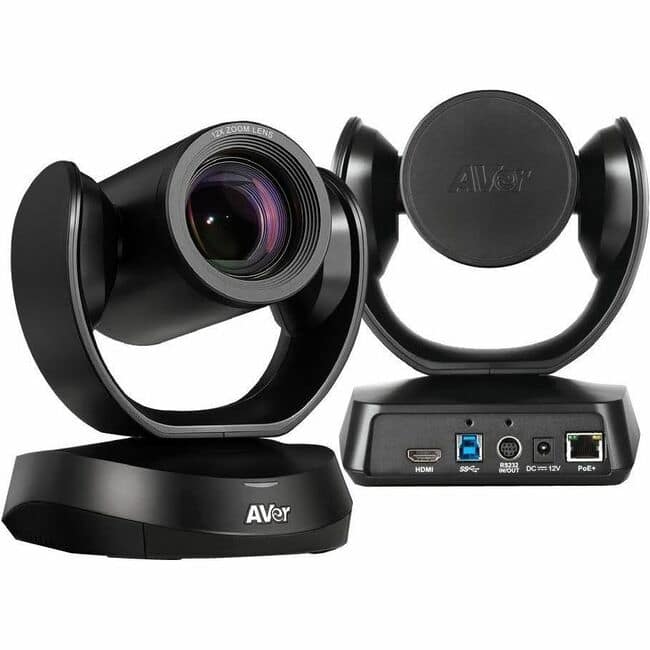 AVerMedia - AVer CAM520 Pro3 Video Conferencing Camera - 60 fps - Serial - TAA Compliant - Full HD - 1920 x 1080 Video - 81°