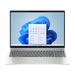HP - Pavilion Plus 16" Notebook - Ultra 7-155H with 16GB Memory - 512GB SSD - Natural Silver