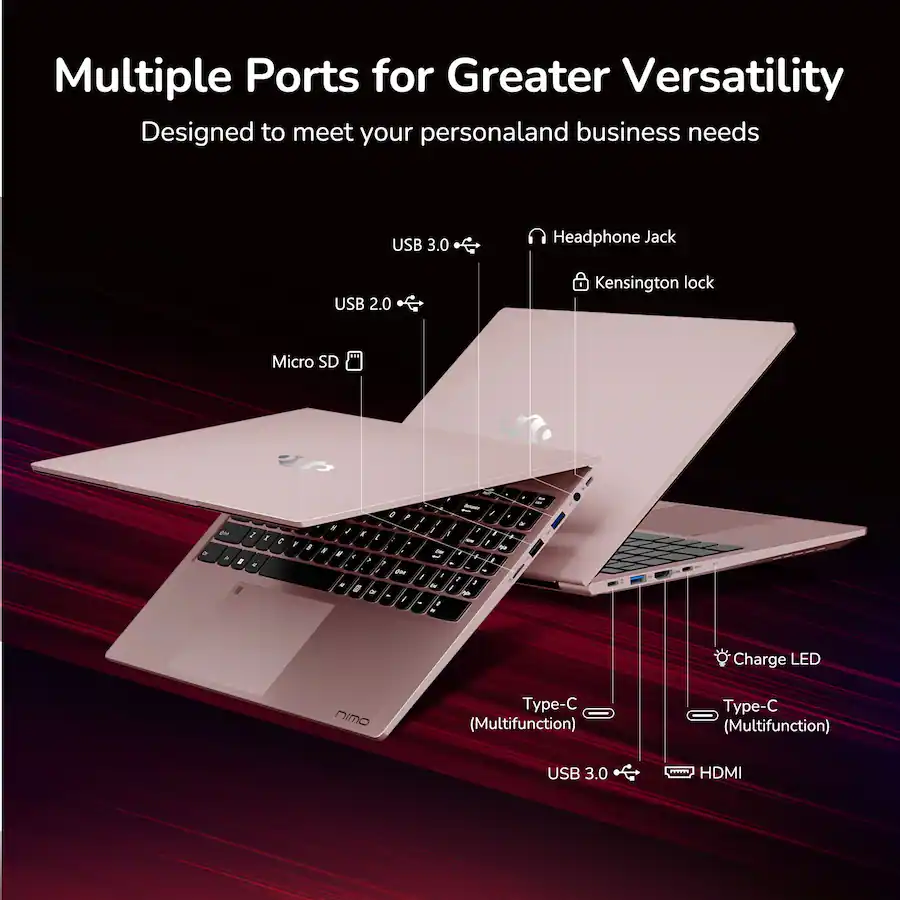 NIMO IPS FHD Gaming Laptop, Cores AMD Ryzen 6800H 16GB