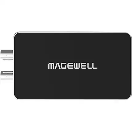 Front. Magewell - Magewell USB Capture SDI Plus Dongle (32050) - Black.