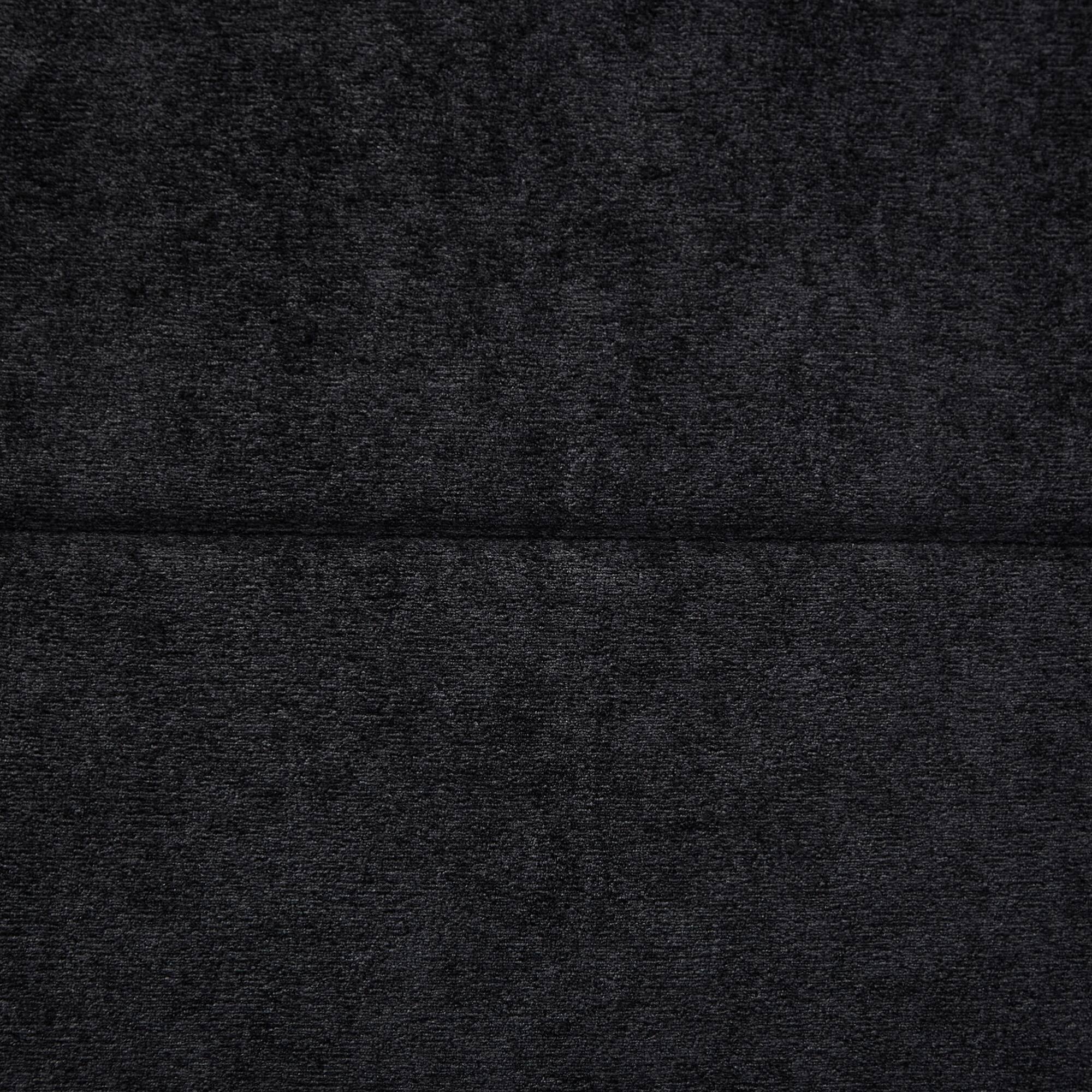 Alt View 7. GOODSILO - Convertible Sleeper Sofa with Adjustable Backrest and Storage, Upholstered in Soft Chenille Fabric - Black.