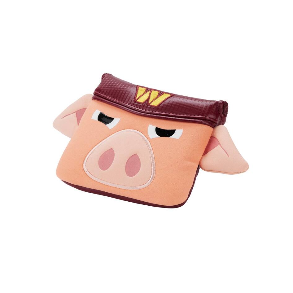 Alt View 2. TaylorMade - Washington Commanders Mallet Headcover - Red.