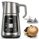 All-in-1 Electric Foam Maker Milk Frother, 30+ Drinks, Easy to Clean, Dishwasher Safe, LED display