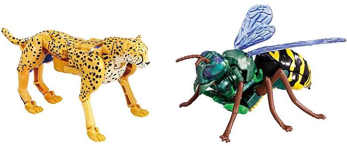 Alt View 5. Transformers - BWVS-03 Cheetor and Waspinator Two-Pack Premium Finish | Transformers: Beast Wars.