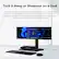 Tuck it Away or Showcase on a Desk
Looking for a sleek desktop that fits anywhere? The ThinkCentre M70q Gen 5 tiny can be easily mounted to the back of a monitor, beneath a desk, or even tucked away on a bookshelf. Plus you can position it horizontally or vertically — whatever suits your needs. What’s more, it supports up to three displays for when you really need to see what’s going on.