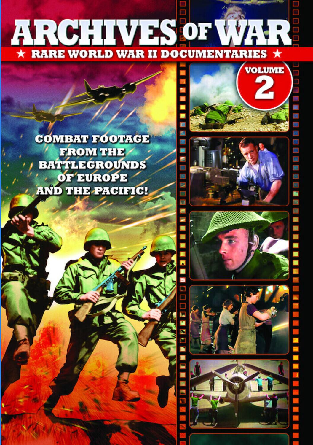 Front. Archives Of War: Rare World War II Documentaries, Vol. 2   - DVD.