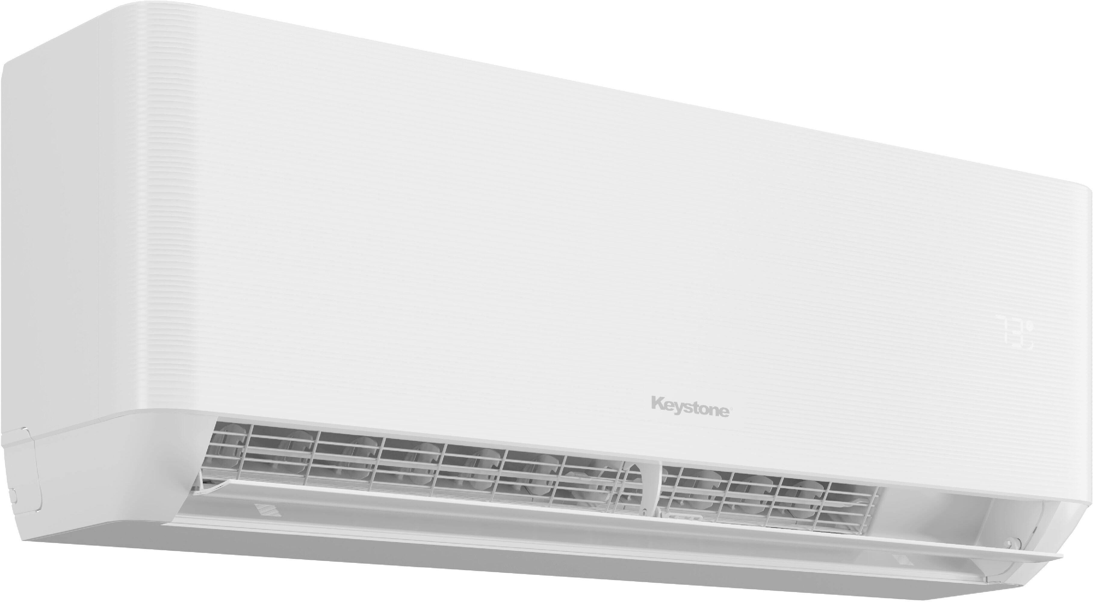 Alt View 11. Keystone - Summit 230V 1,000 Sq. Ft. 18,000 BTU Smart Mini Split Air Conditioner 19,000 BTU Heater - White.