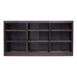 Concepts in Wood - 72 x 36 Wall Storage Unit Espresso Finish - Brown