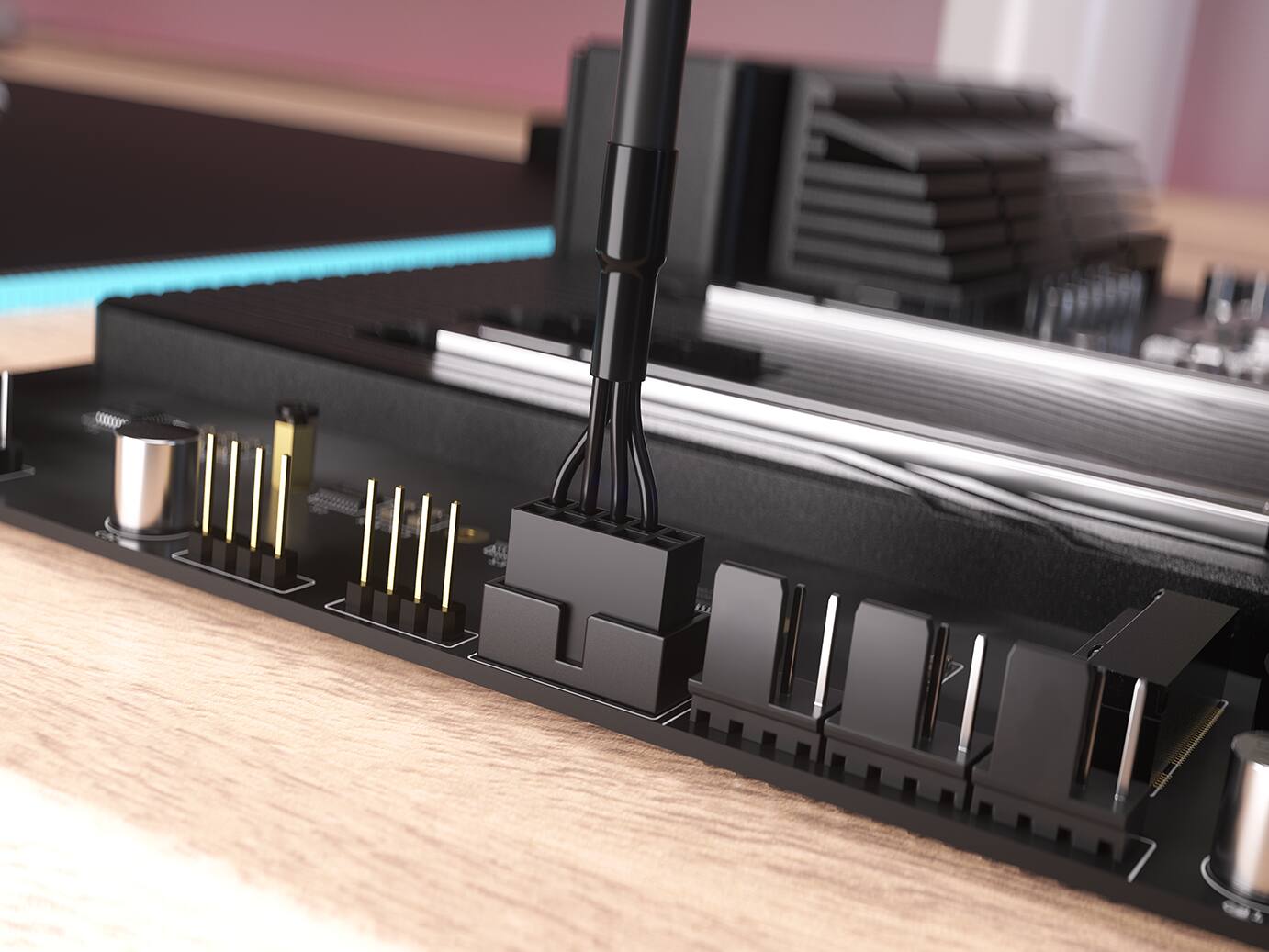 Alt View 21. CORSAIR - NAUTILUS 360 LCD - Black.