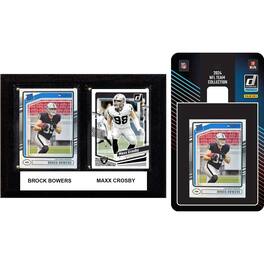 C&I Collectibles - Las Vegas Raiders 6" x 8" Player Plaque & 2024 Team Trading Card Set - Multicolor