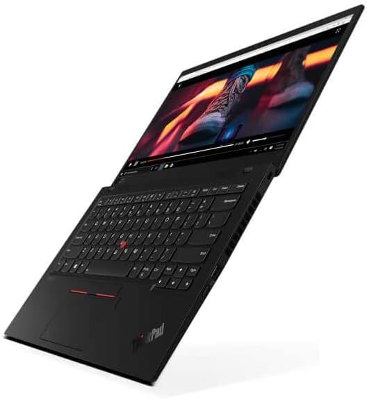 Alt View 2. Lenovo - ThinkPad X1 Carbon Gen 8 14" FHD Touch Intel i5-10210U 1.60 GHz up to 4.20 GHz 16GB RAM 256GB SSD Windows 11 Pro Laptop - Black.