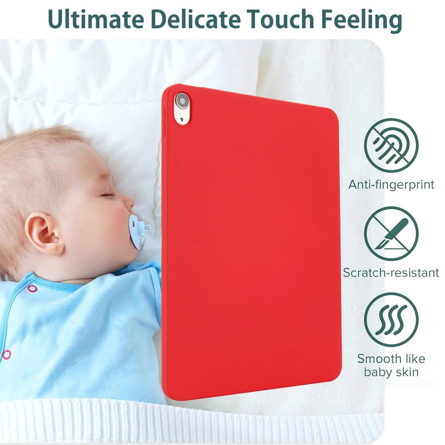 Ultimate Delicate Touch Feeling

- Anti-fingerprint
- Scratch-resistant
- Smooth like baby skin