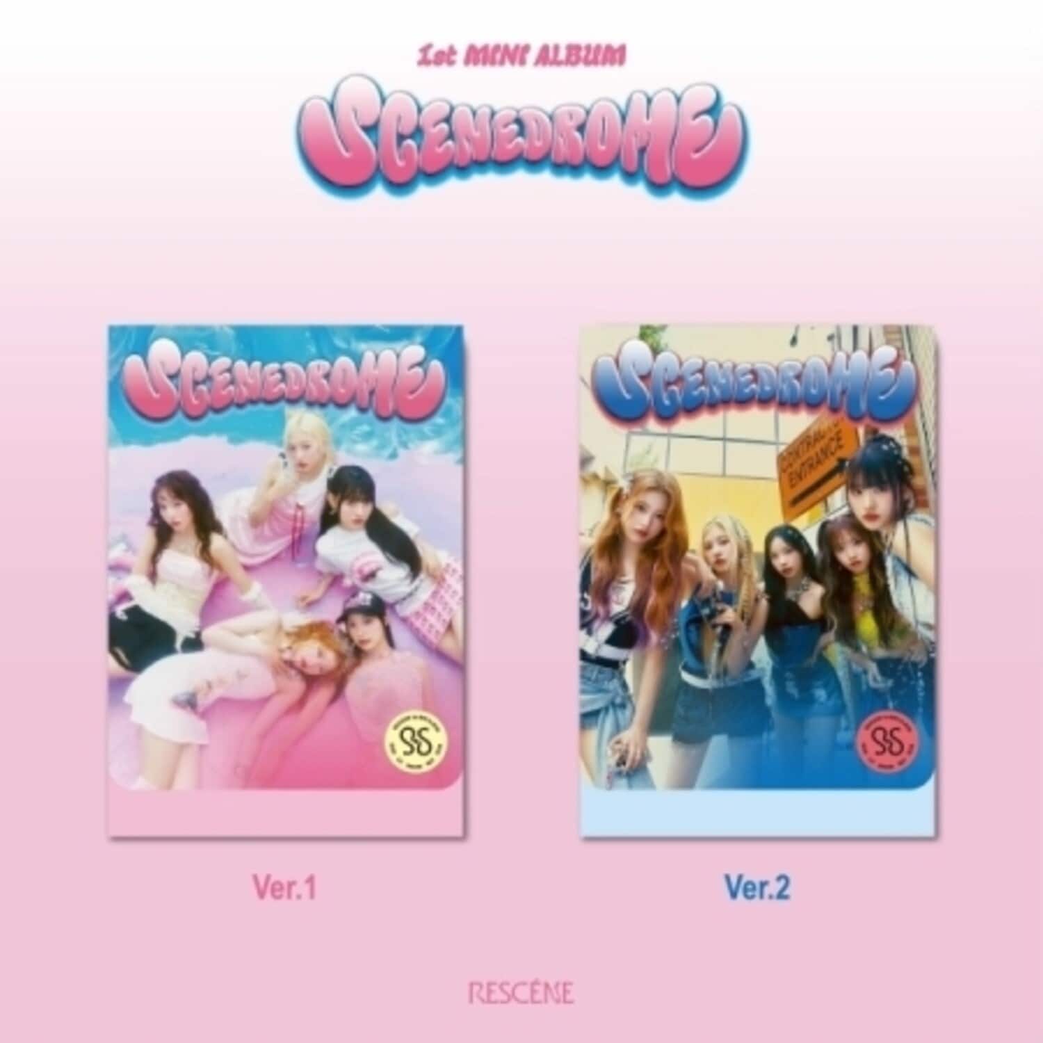 Rescene - Scenedrome - PLVE - Random Cover - incl. Photocard, Sticker + Bookmark   - DISCLESS DIGITAL [Digital Download]