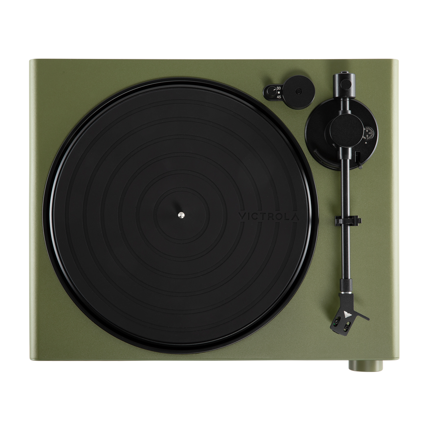 Alt View 9. Victrola - Victrola Stream Onyx – Wi-Fi and Bluetooth Turntable (Works with Sonos) - Green.