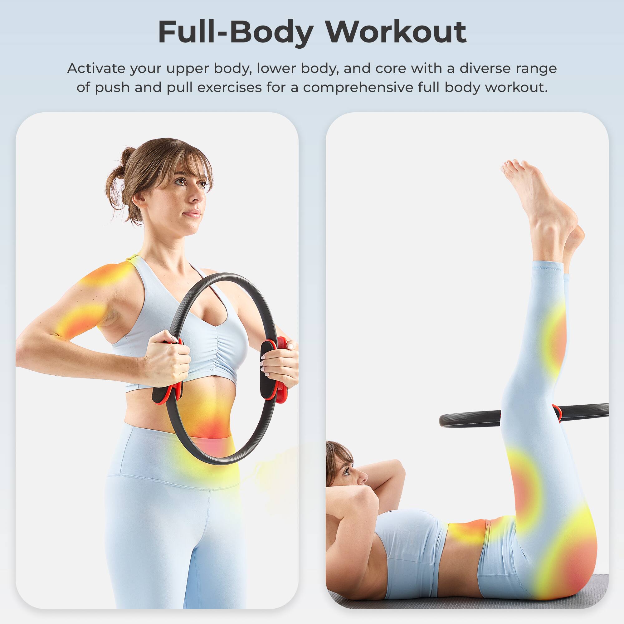 Full-Body Workout

Activate your upper body, lower body, and core with a diverse range of push and pull exercises for a comprehensive full body workout.