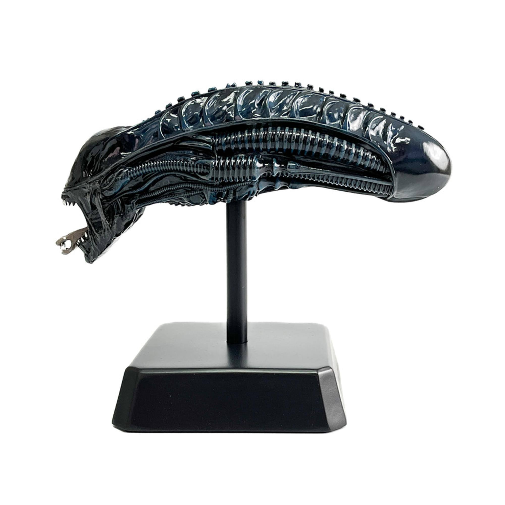 Alt View 2. Eaglemoss - Eaglemoss Aliens Xenomorph Warrior Replica Head - Black.