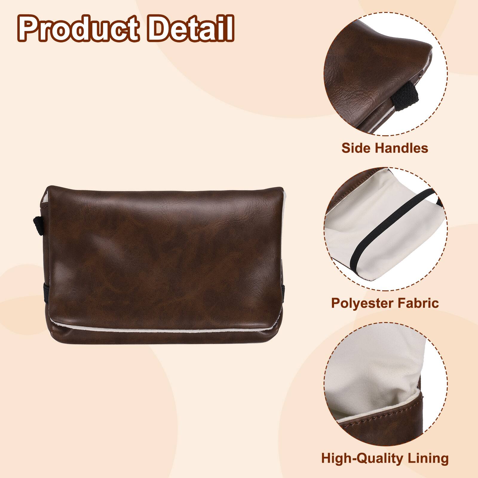 Product Detail

- Side Handles
- Polyester Fabric
- High-Quality Lining