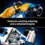 Features working steering and a detailed engine.