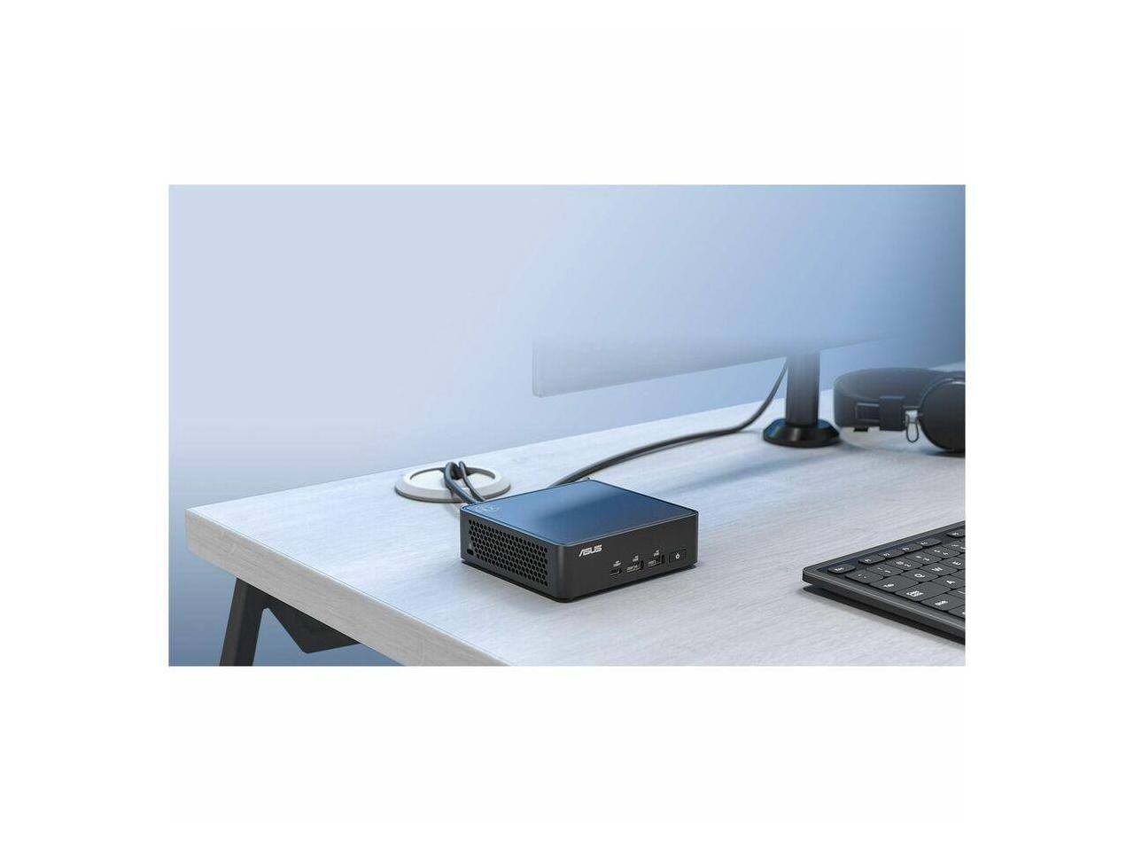 Alt View 5. ASUS - Asus NUC 15 Pro RNUC15CRKU7089CU - Intel Ultra 7 255H, 32GB, 1TB SSD, Win 11 Pro, Intel Arc, Wi-Fi 7 - Black.