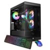 iBUYPOWER - Y40 Gaming Desktop PC - Intel Core i7 14700F - NVIDIA GeForce RTX 4060Ti 16GB - 32GB DDR5 RAM - 2TB NVMe - Black