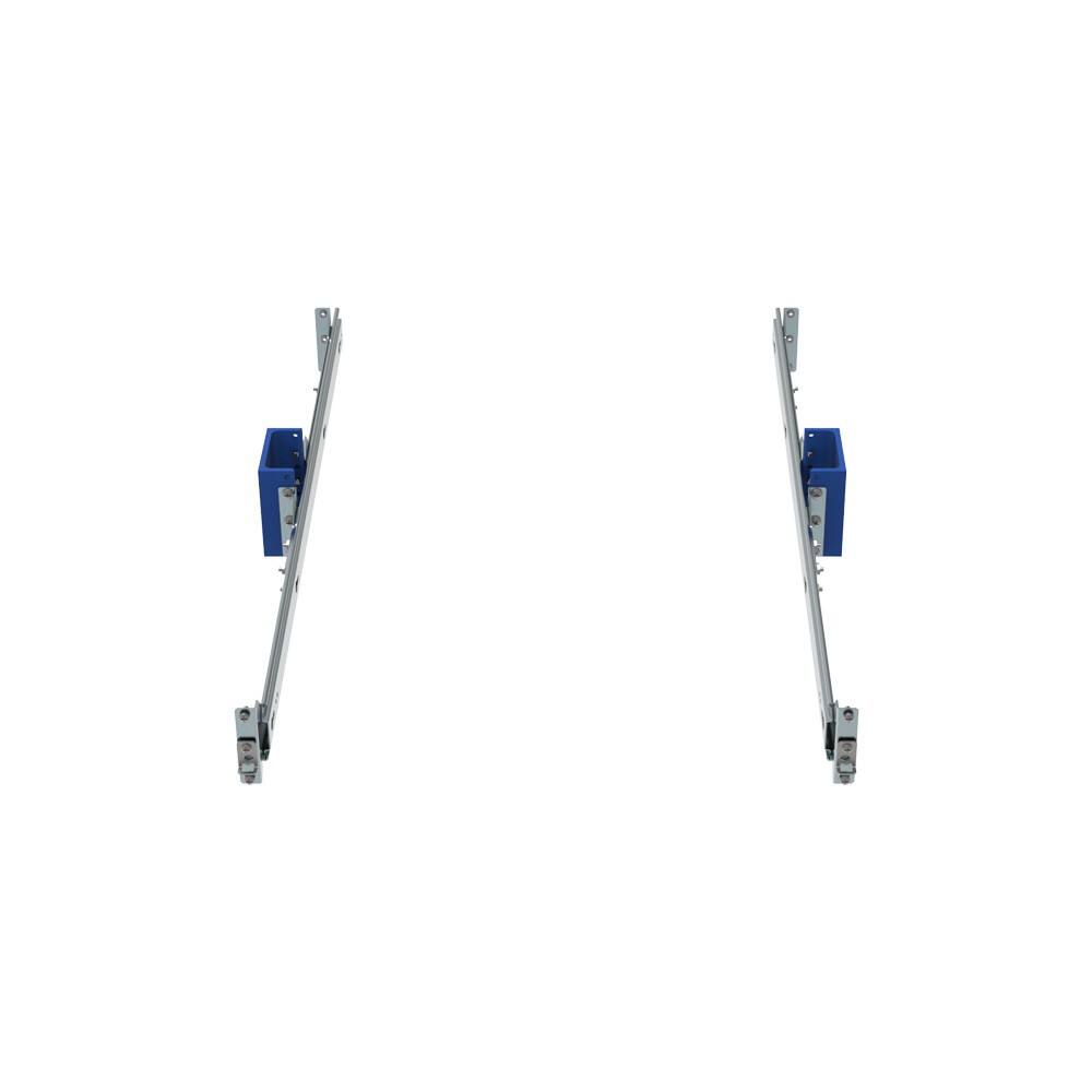 Alt View 10. RackSolutions - RackSolutions 2U Raven 130-A Dry Slide Rail for HPE - Black.