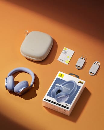 Baseus Inspire XH1 Adaptive Noise Cancelling Headphones, Sound by Baseus Inspire XH1 Adaptive Noise Cancelling Headphones, Sound by