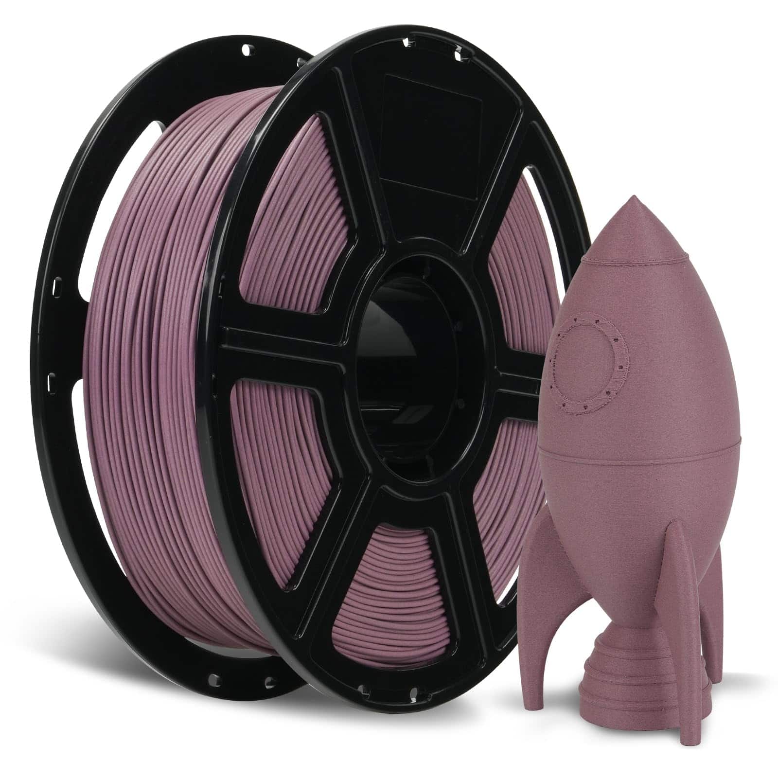 Flashforge - Carbon Fiber PETG Filament 1.75mm 1kg High Strength 3D Printer Filament for Functional Parts and Prototyping - Dusty Pink