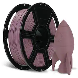 Flashforge - Carbon Fiber PETG Filament 1.75mm 1kg High Strength 3D Printer Filament for Functional Parts and Prototyping - Dusty Pink