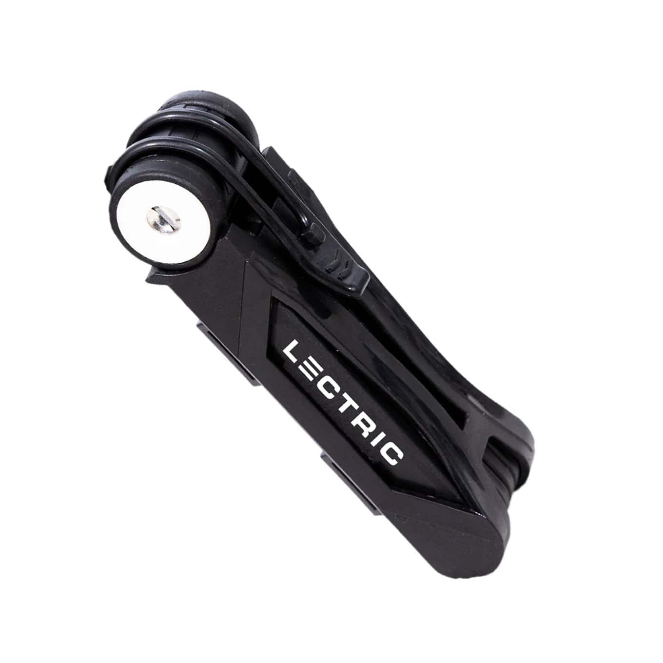 Front. Lectric eBikes - Foldable & Mountable Bike Lock - Black.