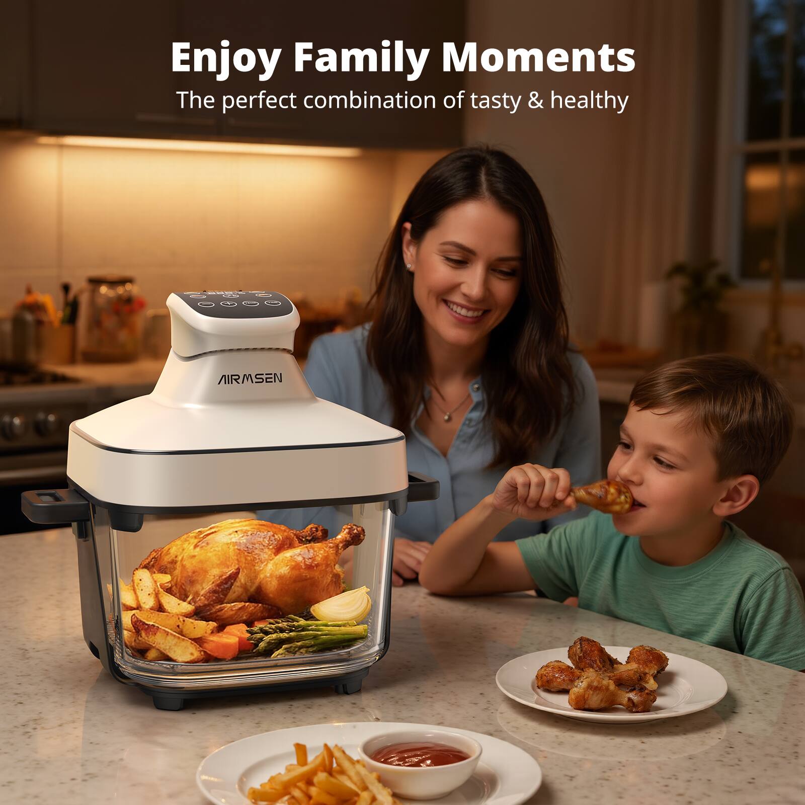 Enjoy Family Moments  
The perfect combination of tasty & healthy