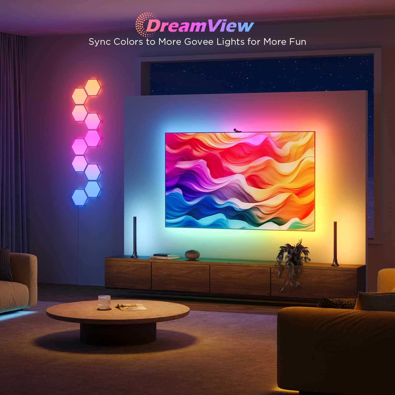 DreamView Sync Colors to More Govee Lights for More Fun