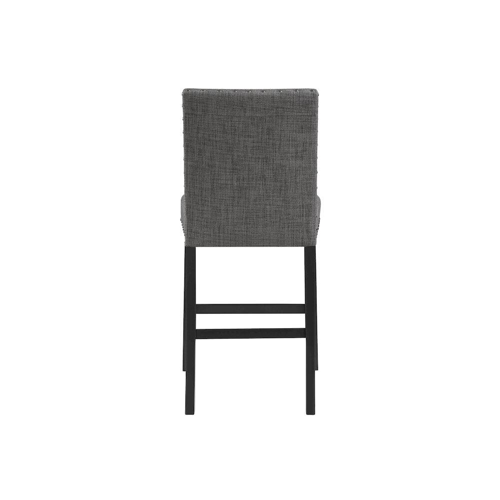 Left. Global Furniture USA - Transitional Bar Stools - Black.