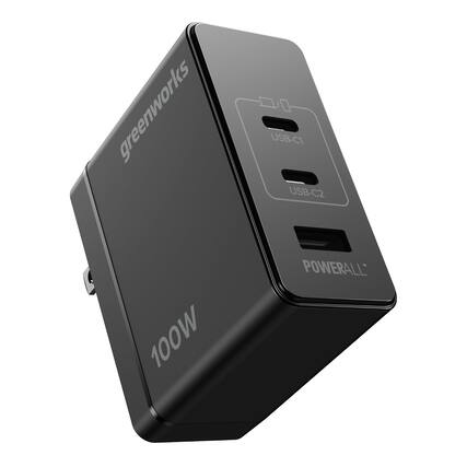 greenworks 100W
USB-C1 USB-C2 POWERALL