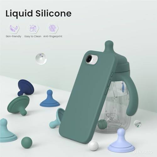 Liquid Silicone Skin-friendly Easy to Clean Anti-fingerprint ORNARTO