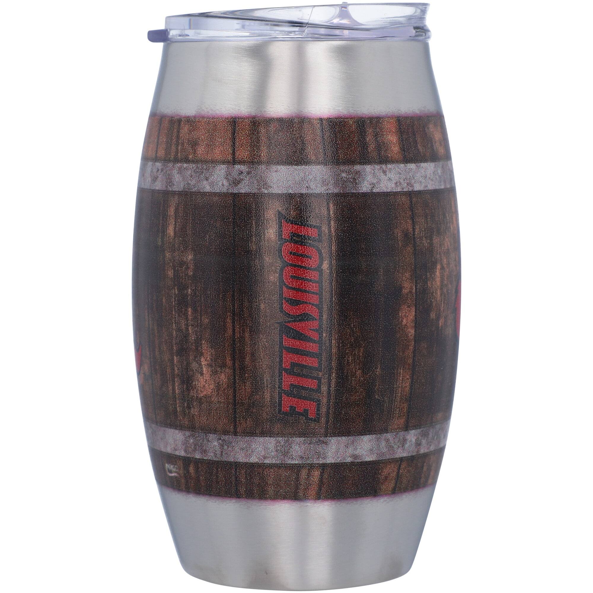 Alt View 1. Indigo Falls - Louisville Cardinals 15oz. Barrel Tumbler - Multicolor.