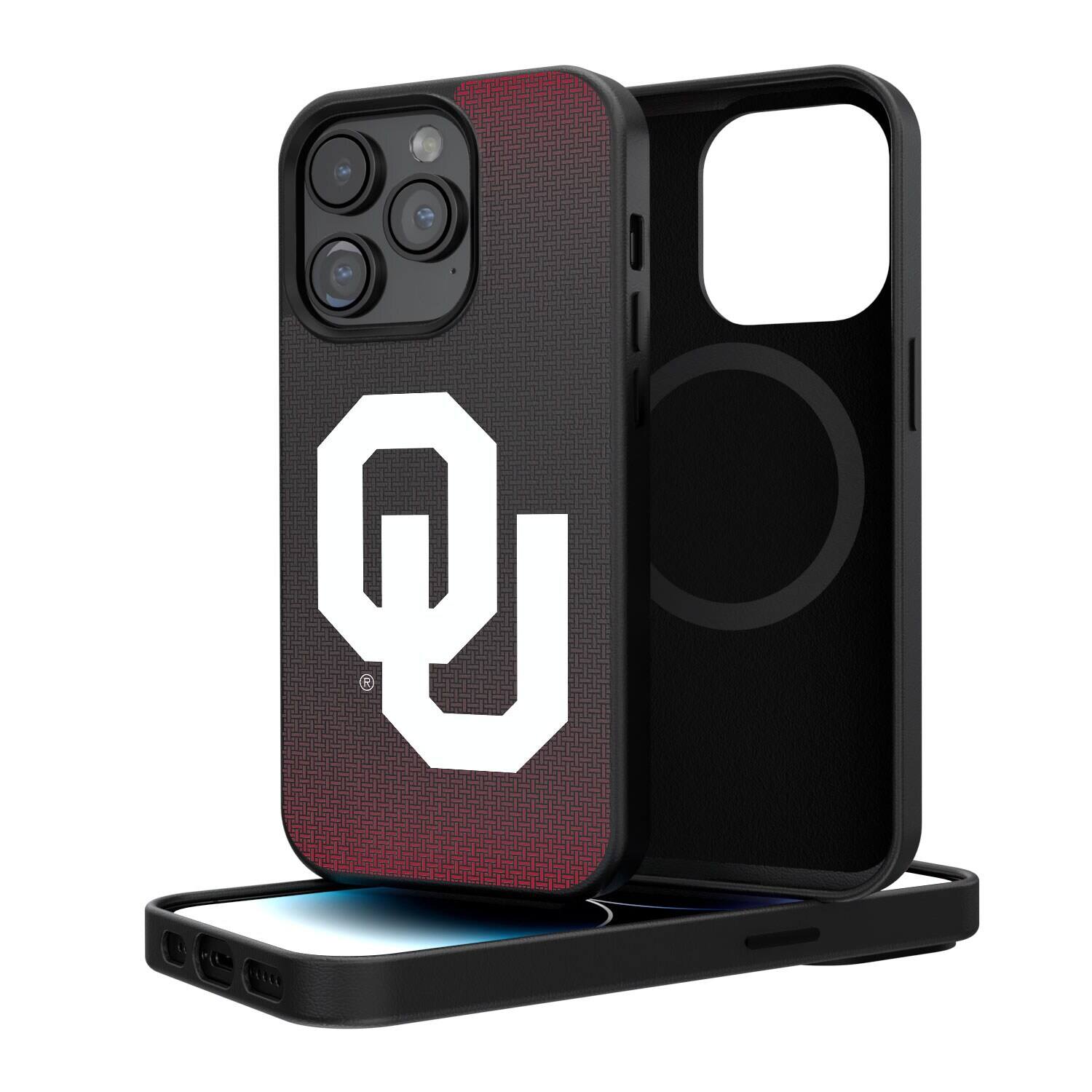 Keyscaper - NCAA - Oklahoma Sooners Linen Logo iPhone Magnetic Bump Case - 15 - Black price history on PriceWatchPro