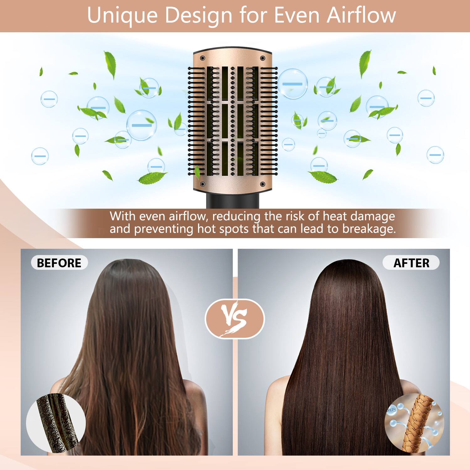 Unique Design for Even Airflow

With even airflow, reducing the risk of heat damage and preventing hot spots that can lead to breakage.

BEFORE VS AFTER