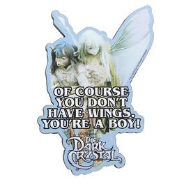 NMR Distribution - The Dark Crystal 3" Funky Chunky Magnet: Gelfling's Kira & Jen - Blue