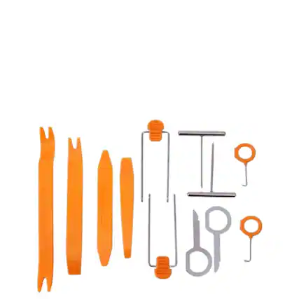 Front. Home Collection - Universal Car Trim Removal Pry Tool Kit – Door Panel, Dash, Radio & Clip Removal Set.