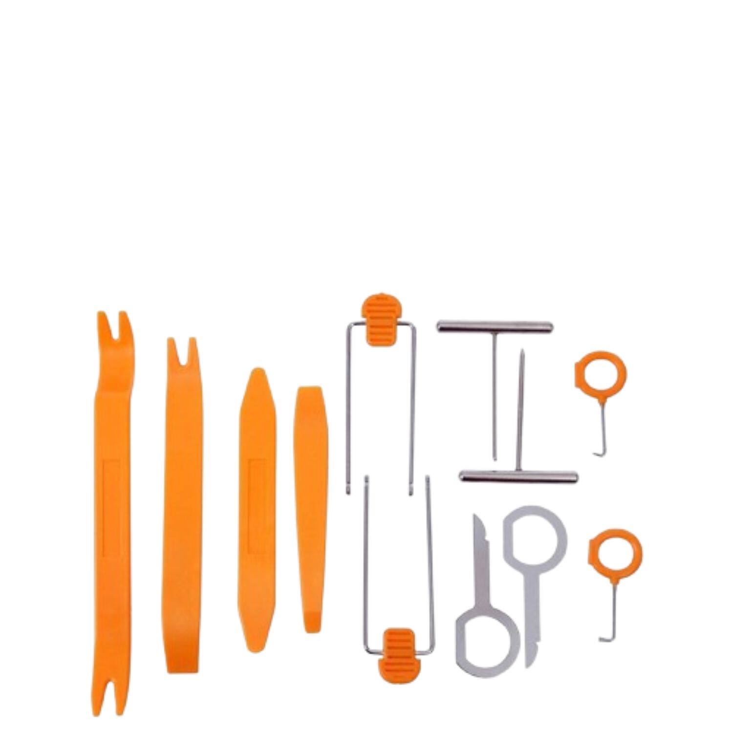 Front. Home Collection - Universal Car Trim Removal Pry Tool Kit – Door Panel, Dash, Radio & Clip Removal Set.