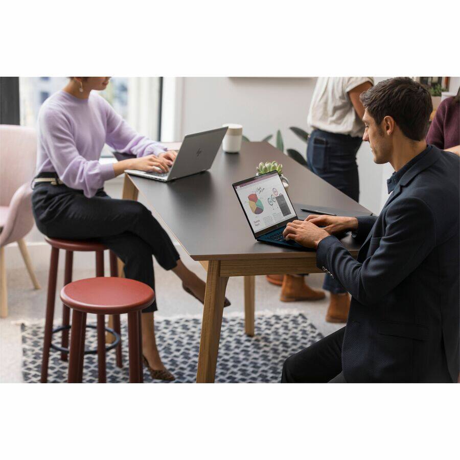 Alt View 7. HP - HP EliteBook 860 G11 16" WUXGA 1920 x 1200 Notebook Intel Core Ultra 5 135U 16GB RAM 512GB SSD Silver - Intel Core Ultra - Silver.