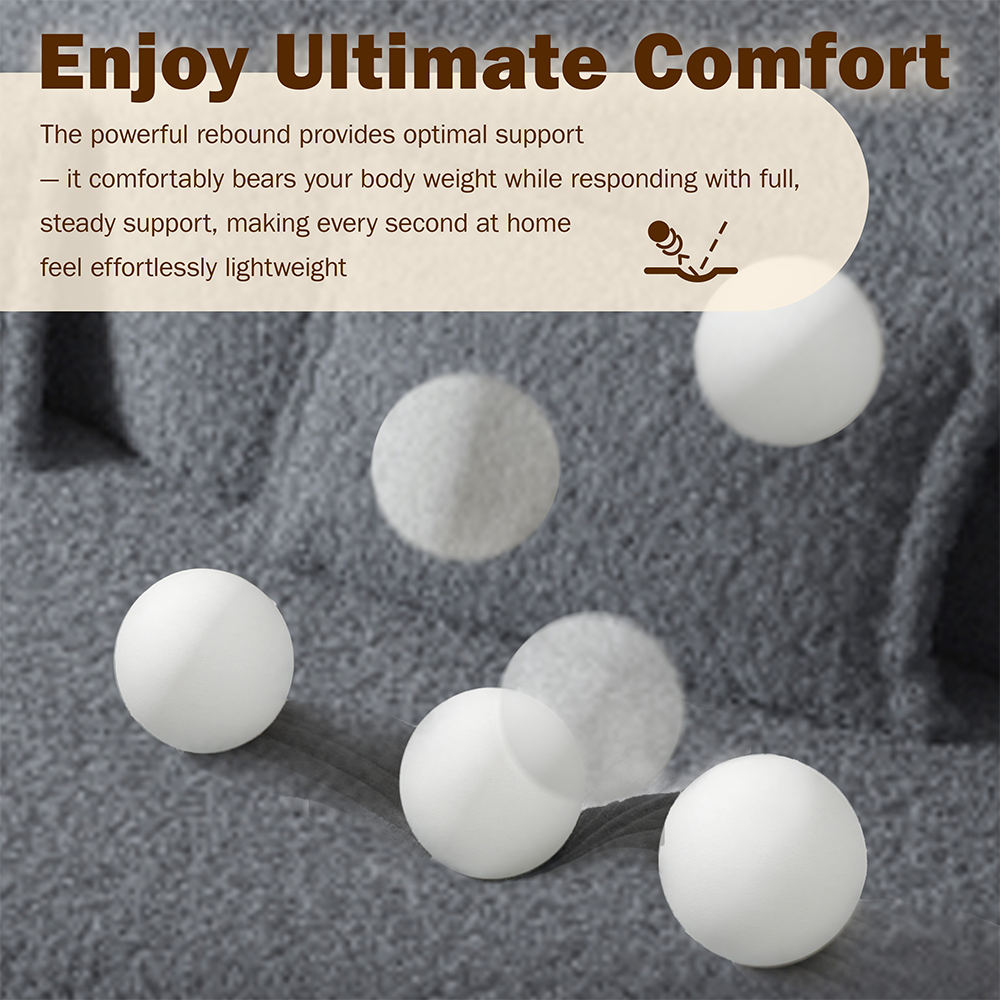 Enjoy Ultimate Comfort

The powerful rebound provides optimal support — it comfortably bears your body weight while responding with full, steady support, making every second at home feel effortlessly lightweight.
