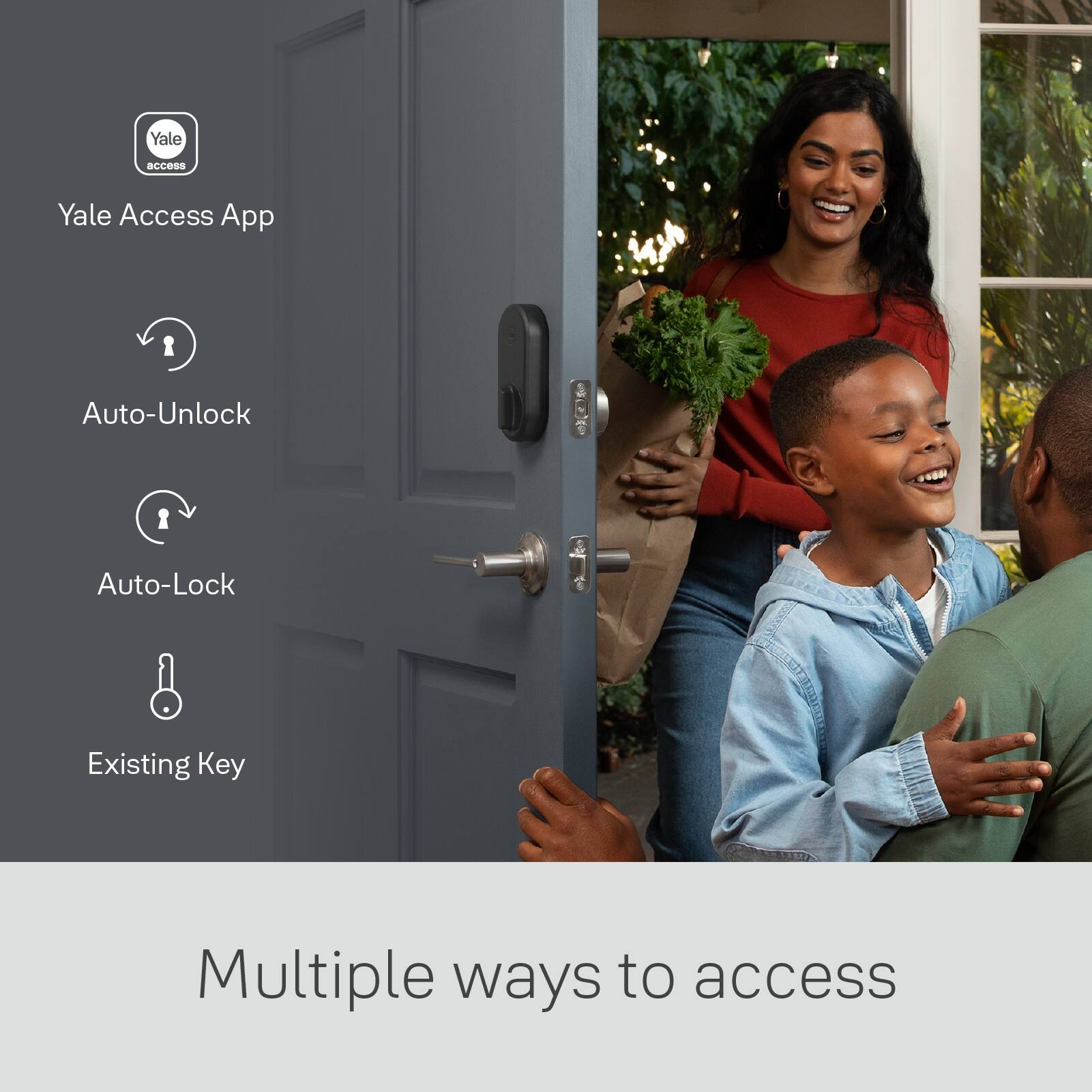 Yale Access App: Auto-Unlock, Auto-Lock, Existing Key, Multiple Ways to Access