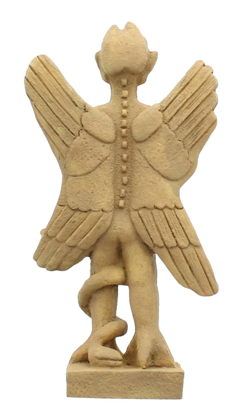 Alt View 1. Toynk - Pazuzu Statue from The Exorcist Movie | 6" Resin Replica Collectible Figure - Brown.