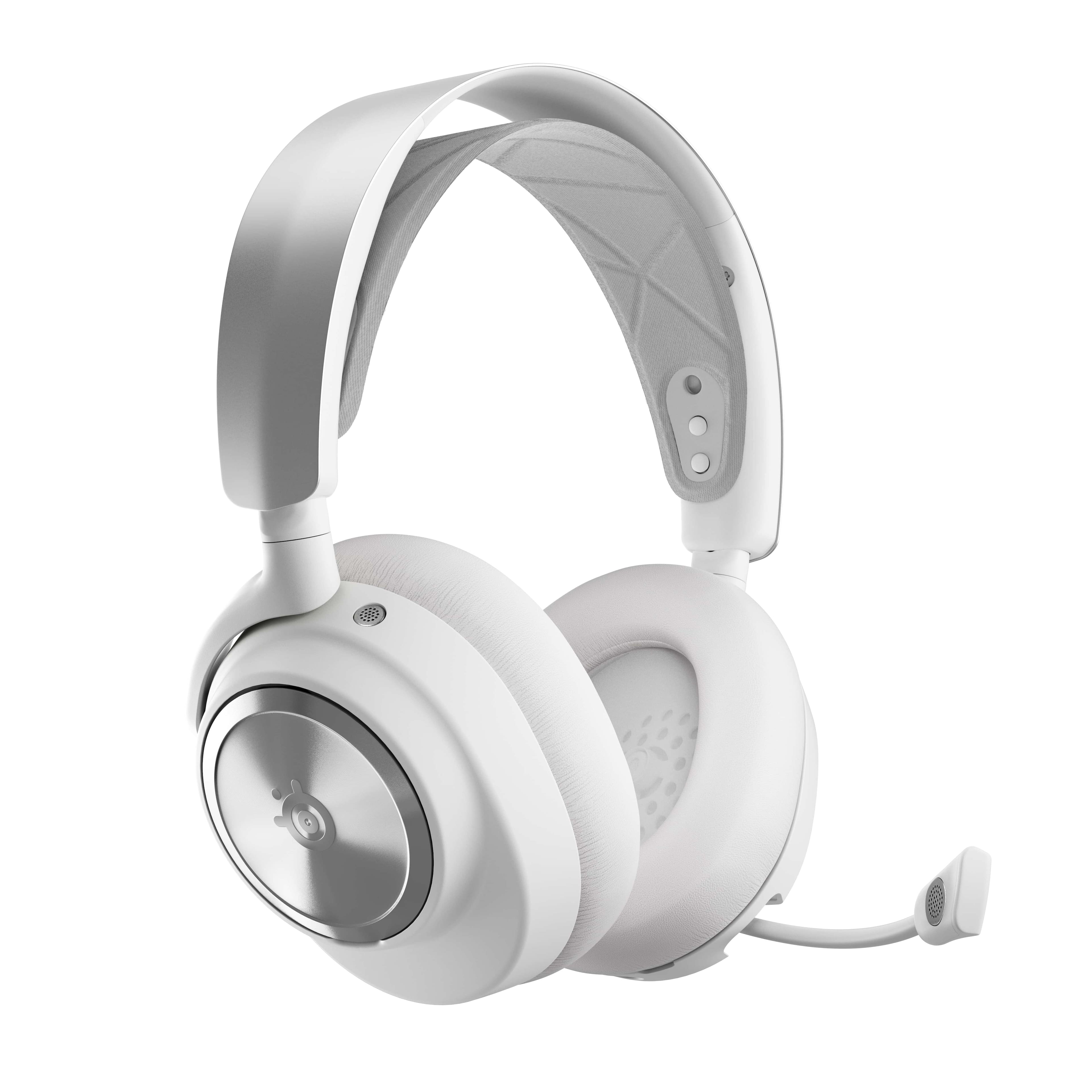 Alt View 19. SteelSeries - Arctis Nova Pro Wireless Multi Gaming Headset for PS5, PS4, PC, Switch - White.