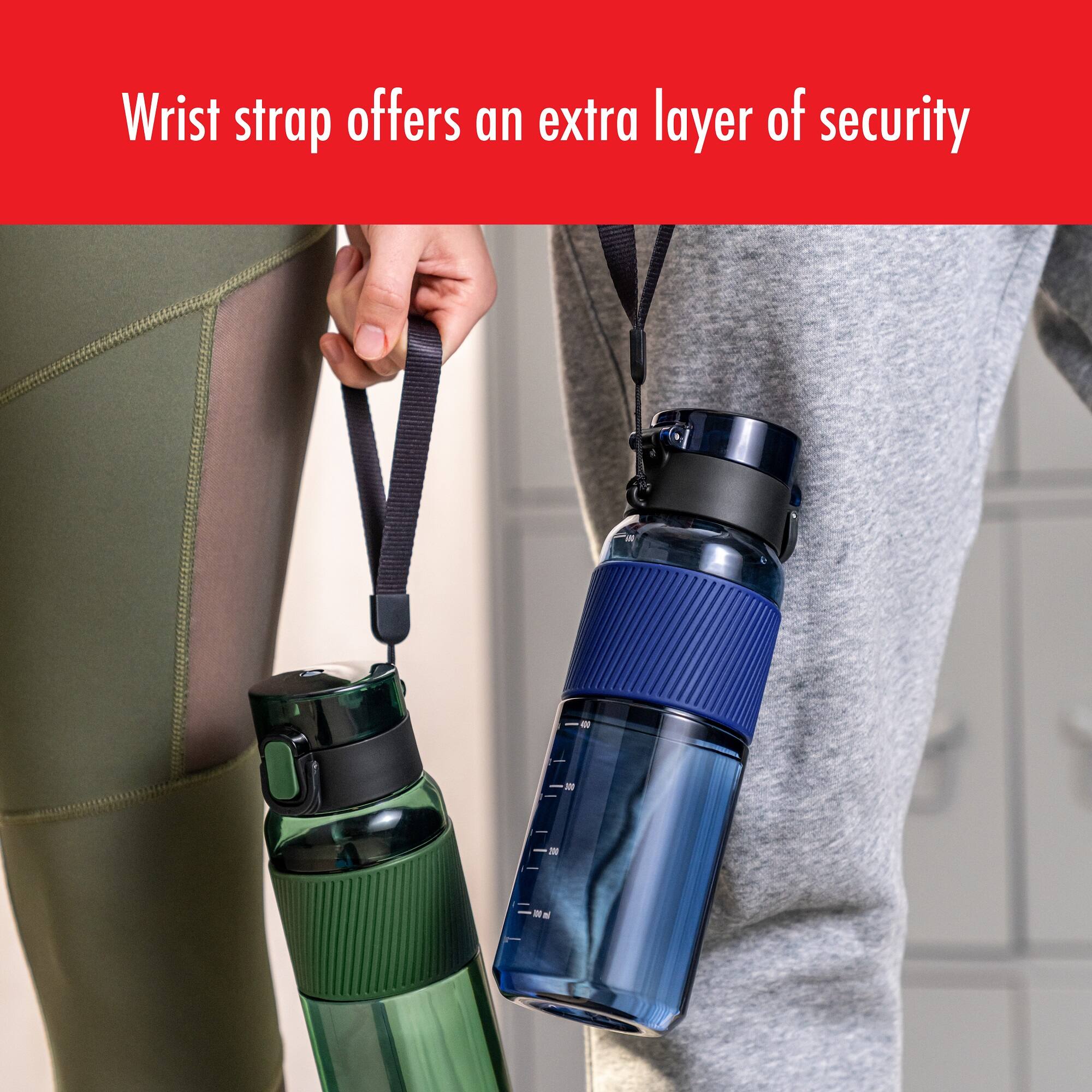 Wrist strap offers an extra layer of security